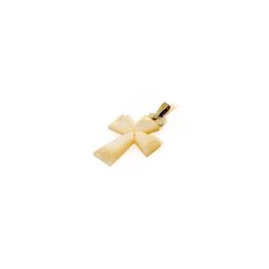 Small Cross of Mother Of Pearl Made in Holy Land