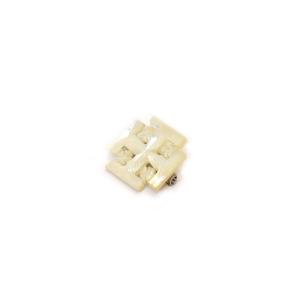 Small Cross of Mother of Pearl Made in Holy Land