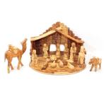 Olive Wood Nativity Set Beautifully Made In Bethlehem