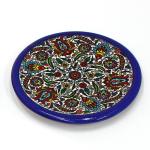 Coaster Made From Armenian Ceramic – Floral Design