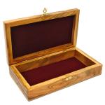 Jewels Box made of Olive Wood and Armenian Ceramic – God Bless Our Home