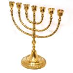 Simple Brass Menorah